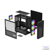Kép 16/16 - DeepCool Számítógépház - CH560 DIGITAL (fekete, 3x14cm +1x12  A-RGB ventilllátor, E-ATX, 2xUSB3.0)