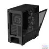 Kép 3/16 - DeepCool Számítógépház - CH560 DIGITAL (fekete, 3x14cm +1x12  A-RGB ventilllátor, E-ATX, 2xUSB3.0)