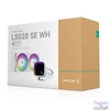 Kép 2/6 - DeepCool CPU Water Cooler - LS520 SE WH (max 19dB; max. 103,38 m3/h; 2x12cm, A-RGB LED, fehér)