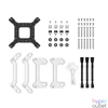 Kép 2/6 - DeepCool CPU Water Cooler - LS720 SE WH (max 19dB; max. 103,38 m3/h; 3x12cm, A-RGB LED, fehér)