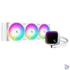 Kép 4/6 - DeepCool CPU Water Cooler - LS720 SE WH (max 19dB; max. 103,38 m3/h; 3x12cm, A-RGB LED, fehér)