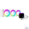 Kép 4/6 - DeepCool CPU Water Cooler - LS720 SE WH (max 19dB; max. 103,38 m3/h; 3x12cm, A-RGB LED, fehér)