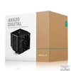 Kép 5/10 - DeepCool CPU Cooler - AK620 Digital (28 dB; max, 117,21 m3/h; 4pin csatlakozó, 6 db heatpipe, 2x12cm, PWM)