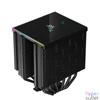 Kép 9/10 - DeepCool CPU Cooler - AK620 Digital (28 dB; max, 117,21 m3/h; 4pin csatlakozó, 6 db heatpipe, 2x12cm, PWM)