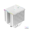 Kép 4/10 - DeepCool CPU Cooler - AK620 Digital WH (28 dB; max, 117,21 m3/h; 4pin csatlakozó, 6 db heatpipe, 2x12cm, PWM, fehér)