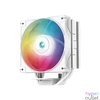 Kép 2/10 - DeepCool CPU Cooler - AG400 WH ARGB (31,6 dB; max, 128,93 m3/h; 4pin, 4 db heatpipe, 12cm, PWM, A-RGB LED, fehér)