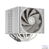 Kép 1/10 - DeepCool CPU Cooler - ASSASSIN IV WH (max. 20,5dB; max. 134,39 m3/h; 4pin PWM; 7 db heatpipe, 1x12cm, 1x14cm, fehér)