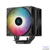 Kép 2/10 - DeepCool CPU Cooler - AG400 DIGITAL PLUS (31,6 dB; max, 134,03 m3/h; 4pin csatlakozó, 4 db heatpipe, 12cm, PWM)
