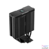Kép 7/10 - DeepCool CPU Cooler - AG400 DIGITAL ARGB (31,6 dB; max, 128,93 m3/h; 4pin csatlakozó, 4 db heatpipe, 12cm, PWM, A-RGB)