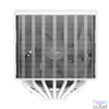 Kép 5/11 - DeepCool CPU Cooler - ASSASSIN 4S WH (20,5dB; max. 104,06 m3/h; 4pin csatlakozó; 7 db heatpipe, 1x14cm, PWM, fehér)