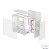 Kép 12/17 - DeepCool Számítógépház - MORPHEUS WH (fehér, moduláris, 3x140mm venti,Mini-ITX /M-ATX /ATX /E-ATX, 4xUSB3.0, 1xUSB-C)