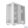 Kép 9/17 - DeepCool Számítógépház - MORPHEUS WH (fehér, moduláris, 3x140mm venti,Mini-ITX /M-ATX /ATX /E-ATX, 4xUSB3.0, 1xUSB-C)
