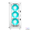 Kép 4/13 - DeepCool Számítógépház - CC560 WHITE V2 (fehér, ablakos, 4x12cm LED venti, ATX, 1xUSB3.0, 1xUSB2.0, fehér)
