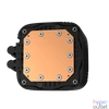 Kép 2/6 - DeepCool CPU Water Cooler - LS720S Zero Dark (max 19dB; max. 145,86 m3/h; 3x12cm, A-RGB LED)