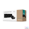 Kép 6/6 - DeepCool CPU Water Cooler - LS720S Zero Dark (max 19dB; max. 145,86 m3/h; 3x12cm, A-RGB LED)