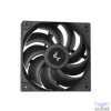 Kép 3/6 - DeepCool CPU Water Cooler - MYSTIQUE 360 (max 21dB; max. 123,09 m3/h; 3x12cm, LED kijelző, fekete)