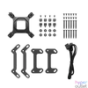 Kép 5/6 - DeepCool CPU Water Cooler - MYSTIQUE 360 (max 21dB; max. 123,09 m3/h; 3x12cm, LED kijelző, fekete)