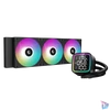 Kép 1/6 - DeepCool CPU Water Cooler - LD360 (max 21dB; max. 122,39 m3/h; 3x12cm, LED kijelző, fekete)