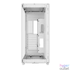 Kép 3/16 - DeepCool Számítógépház - CH780 WH (fehér, ablakos, 3x140mm A-RGB ventilllátor, E-ATX, 4xUSB3.0)