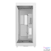 Kép 4/16 - DeepCool Számítógépház - CH780 WH (fehér, ablakos, 3x140mm A-RGB ventilllátor, E-ATX, 4xUSB3.0)