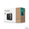 Kép 10/10 - DeepCool Tápegység 850W - PN850-M (80 Plus Gold, ATX3.1, PCI-E 5.1, Aktív PFC, Full moduláris, 12cm)