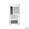 Kép 10/16 - DeepCool Számítógépház - CH360 DIGITAL WH (fekete, 2x14cm +1x12 venti, Mini-ITX / Micro-ATX, 1xUSB3.0, A-RGB, fehér)