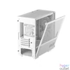 Kép 7/15 - DeepCool Számítógépház - CH360 DIGITAL WH (fekete, 2x14cm +1x12 venti, Mini-ITX / Micro-ATX, 1xUSB3.0, A-RGB, fehér)