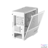 Kép 7/16 - DeepCool Számítógépház - CH360 DIGITAL WH (fekete, 2x14cm +1x12 venti, Mini-ITX / Micro-ATX, 1xUSB3.0, A-RGB, fehér)
