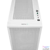 Kép 8/16 - DeepCool Számítógépház - CH360 DIGITAL WH (fekete, 2x14cm +1x12 venti, Mini-ITX / Micro-ATX, 1xUSB3.0, A-RGB, fehér)