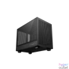 Kép 2/12 - DeepCool Számítógépház - CH160 (fekete, Mini-ITX, 2xUSB3.0, Type-C, fekete)