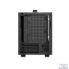 Kép 9/12 - DeepCool Számítógépház - CH160 (fekete, Mini-ITX, 2xUSB3.0, Type-C, fekete)