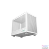 Kép 2/12 - DeepCool Számítógépház - CH160 WH (fekete, Mini-ITX, 2xUSB3.0, Type-C, fehér)