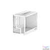 Kép 7/12 - DeepCool Számítógépház - CH160 WH (fekete, Mini-ITX, 2xUSB3.0, Type-C, fehér)