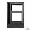 Kép 6/13 - DeepCool Számítógépház - CH170 DIGITAL (fekete, Mini-ITX, 2xUSB3.0, Type-C, fekete)