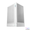 Kép 2/13 - DeepCool Számítógépház - CH170 DIGITAL WH (fekete, Mini-ITX, 2xUSB3.0, Type-C, fehér)