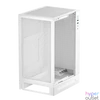 Kép 7/13 - DeepCool Számítógépház - CH170 DIGITAL WH (fekete, Mini-ITX, 2xUSB3.0, Type-C, fehér)