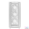 Kép 3/12 - DeepCool Számítógépház - CC560 MESH WH V2 (ablakos, 4x12cm A-RGB ventilátor, ATX, 2xUSB3.0, fehér)