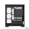 Kép 5/11 - DeepCool Számítógépház - CG580 (fekete, ablakos, venti nélkül, BTF, ATX, 2xUSB3.0, 1xUSB2.0)