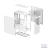Kép 10/11 - DeepCool Számítógépház - CG580 WH (fehér, abakos, venti nélkül, BTF, ATX, 2xUSB3.0, 1xUSB2.0)