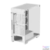 Kép 6/11 - DeepCool Számítógépház - CG580 WH (fehér, abakos, venti nélkül, BTF, ATX, 2xUSB3.0, 1xUSB2.0)