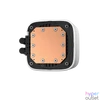 Kép 2/6 - DeepCool CPU Water Cooler - LD240 WH (max 21dB; max. 122,39 m3/h; 2x12cm, LED kijelző, fehér)