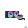Kép 1/6 - DeepCool CPU Water Cooler - LT240 ARGB (max 19dB; max. 145,86 m3/h; 2x12cm)