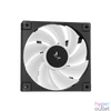 Kép 3/6 - DeepCool CPU Water Cooler - MYSTIQUE 240 ARGB (max 21dB; max. 123,09 m3/h; 2x12cm, LED kijelző, fekete)