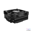 Kép 2/8 - DeepCool CPU Cooler - AN400 BK (Low profile, 31,18 dB; max, 52,97 m3/h; 4pin csatlakozó, 4 db heatpipe, 9cm, PWM)