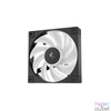 Kép 2/9 - DeepCool Cooler 12cm - FD12 ARGB (27,6dB; max. 109,07 m3/h; 3pin csatlakozó; hydro bearing, ház hűtésre, PWM)