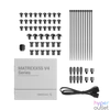Kép 13/15 - DeepCool Számítógépház - MATREXX55 MESH V4 C (fekete, ablakos, 3x14cm + 1x12cm A-RGB venti, ATX, 1xUSB3.0, Type-C)