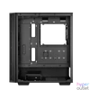 Kép 5/15 - DeepCool Számítógépház - MATREXX55 MESH V4 C (fekete, ablakos, 3x14cm + 1x12cm A-RGB venti, ATX, 1xUSB3.0, Type-C)