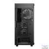 Kép 9/15 - DeepCool Számítógépház - MATREXX55 MESH V4 C (fekete, ablakos, 3x14cm + 1x12cm A-RGB venti, ATX, 1xUSB3.0, Type-C)