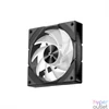 Kép 13/15 - DeepCool Számítógépház - CG580 4F (fekete, ablakos, 4x12cm A-RGB, BTF, ATX, 2xUSB3.0, 1xUSB2.0)