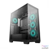 Kép 3/15 - DeepCool Számítógépház - CG580 4F (fekete, ablakos, 4x12cm A-RGB, BTF, ATX, 2xUSB3.0, 1xUSB2.0)